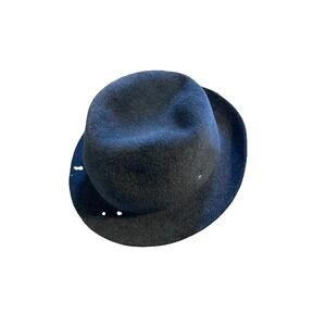 Helen Kaminski Gray Felted Rabbit Fedora Hat M H71